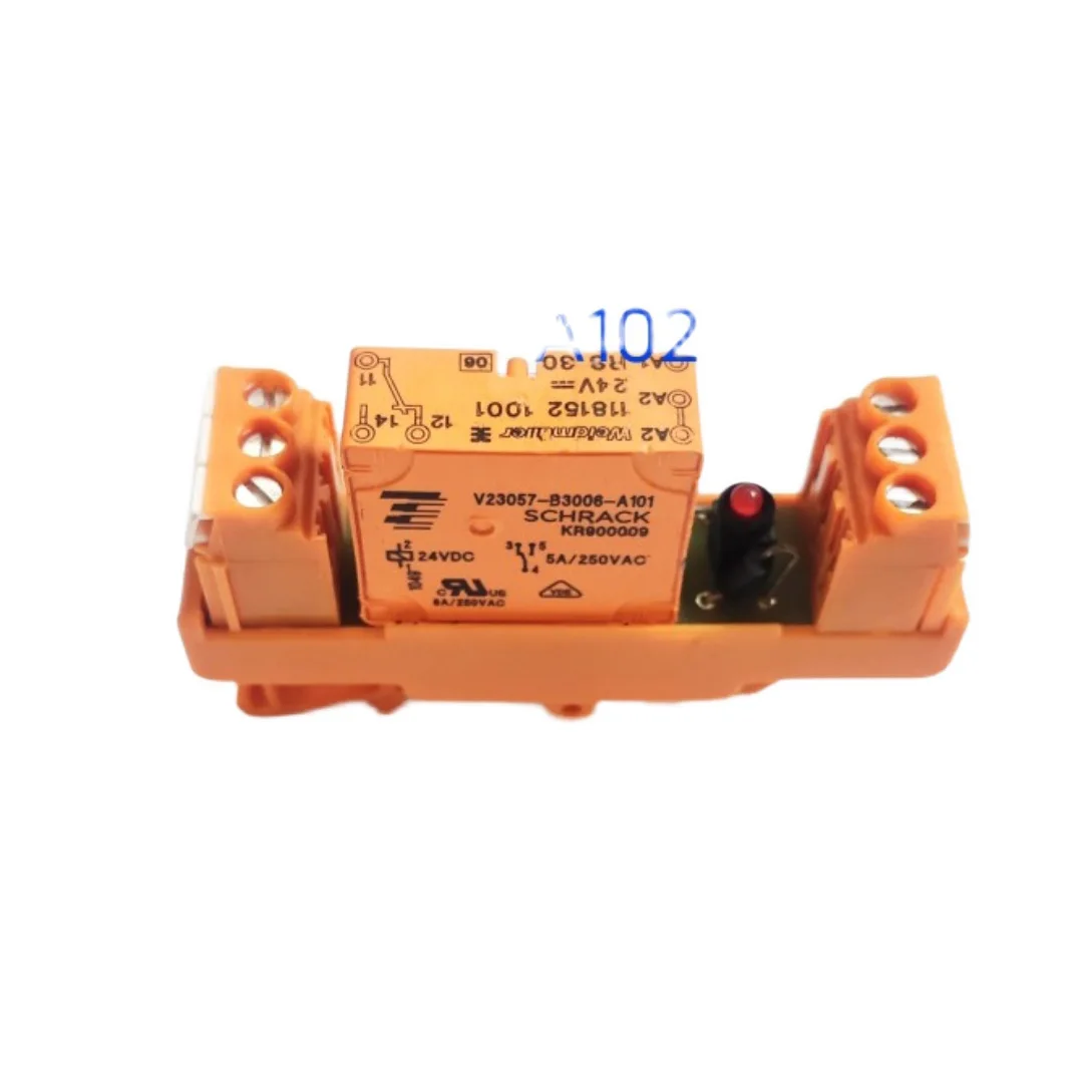 ГОРЯЧАЯ НОВИНКА V23057-B3006-A101 V23057-B3006 V23057-B3006-A101-24VDC RS30 24VDC LDLP1R Реле + основание (weidmuller)