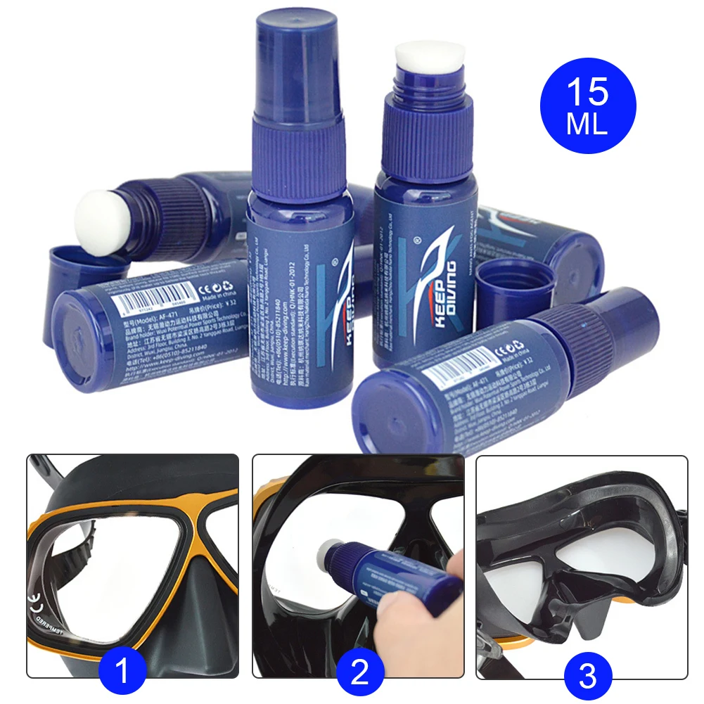 Твердые противотуманные линзы 15 мл для очков противотуманный агент очки