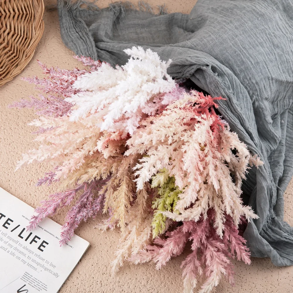 

5pc Decorations Simulation Fake Flowers and Green Plants Wedding Decorations