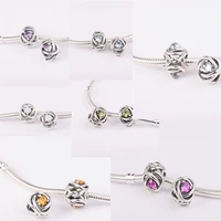 valentines day 2022 friends free shipping aesthetic women 925 sterling silver female love bracelets charms for jewelry making