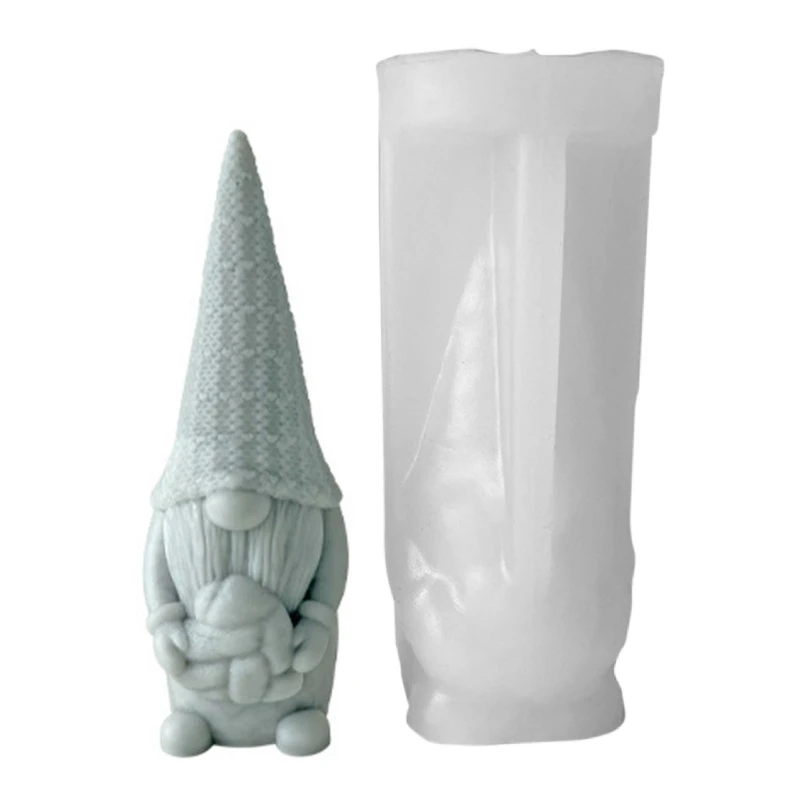 

Силиконовая форма Gnome из смолы, форма «сделай сам» для изготовления карликовых свечей, форма для украшения Дня Святого Валентина
