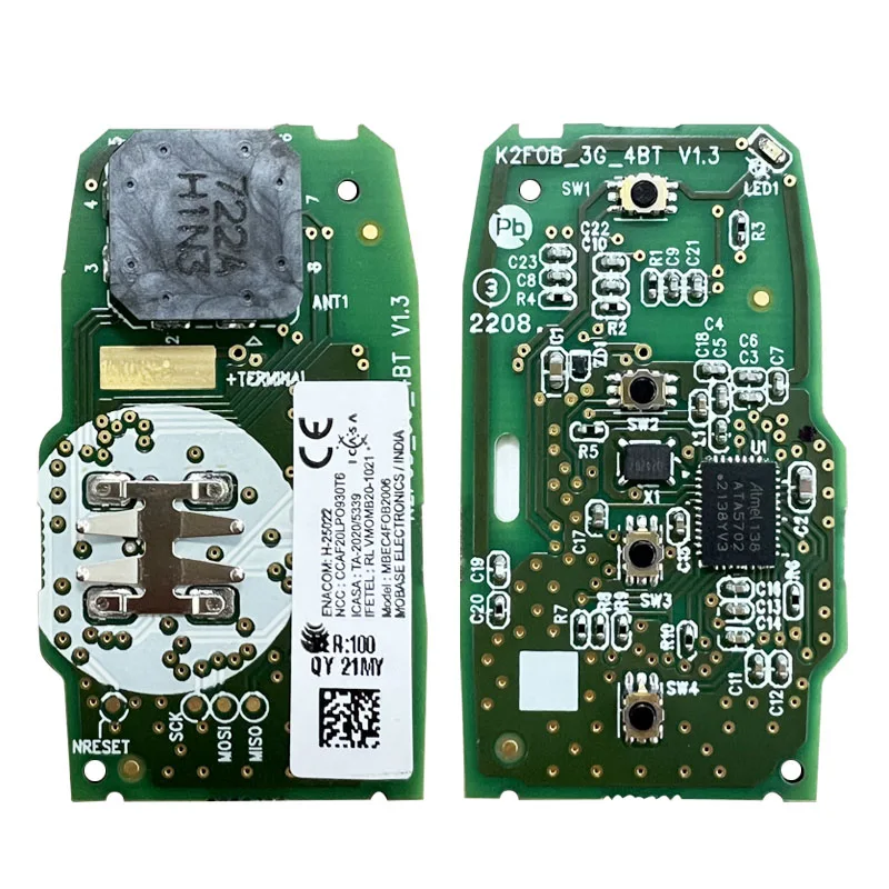 Фото CN 051169   Номер детали OEM 95440-CC400 для KIA Sonet 2021 6A, чип Smart Key, пульт дистанционного управления, 4 кнопки, 433 МГц №5