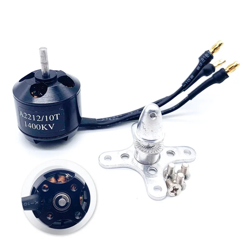 

10PCS XXD A2212 2212 Brushless Motor Mount Base 930KV 1000KV 1400KV 2200KV 2450KV Black Banana Plug for RC Airplane Multicopter