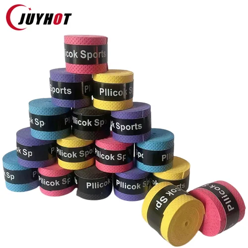 

1Pc Dry Tennis Racket Grip Anti-skid Sweat Absorbed Wraps Taps Badminton Grips Racquet Vibration Overgrip Sports Sweatband