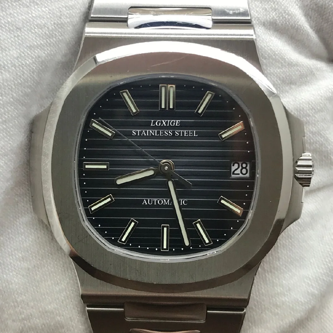 

Relogio Masculino PP 42mm Men Luxury Automatic Mechanical Watch Men Miyota 8215 Stainless Steel Waterproof Nautilus Wristwatch