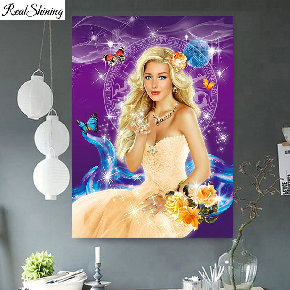 

Новое поступление, милая картина из страз с изображением милой бабочки, 5D Вышивка своими руками, распродажа, искусство ручной работы, домашн...