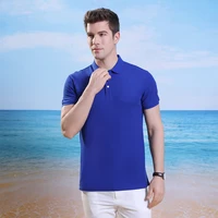 8233 new man polo shirt mens casual cotton polo shirt men short sleeve high quantity polo men customizable logo diy
