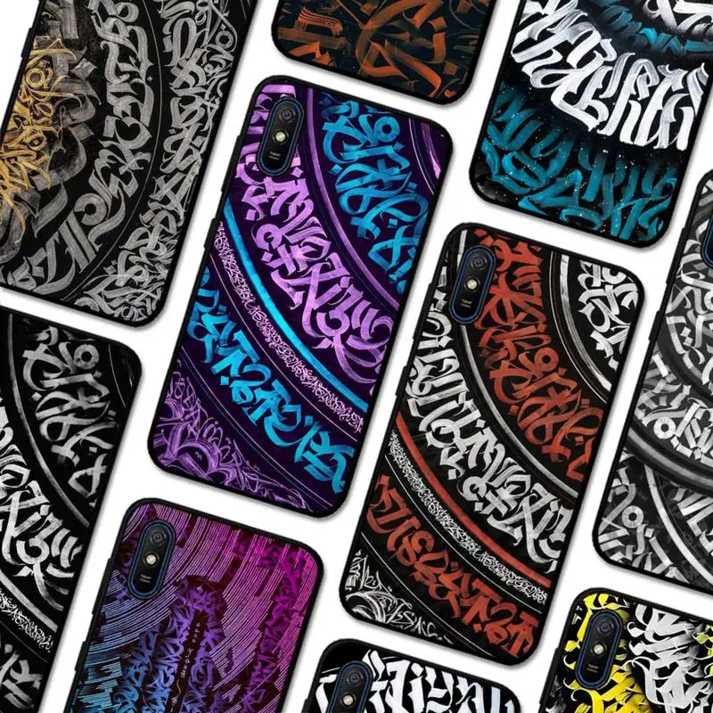 

Pokras Lampas Art Graffiti Phone Case for Redmi 5 6 7 8 9 A 5plus K20 4X S2 GO 6 K30 pro