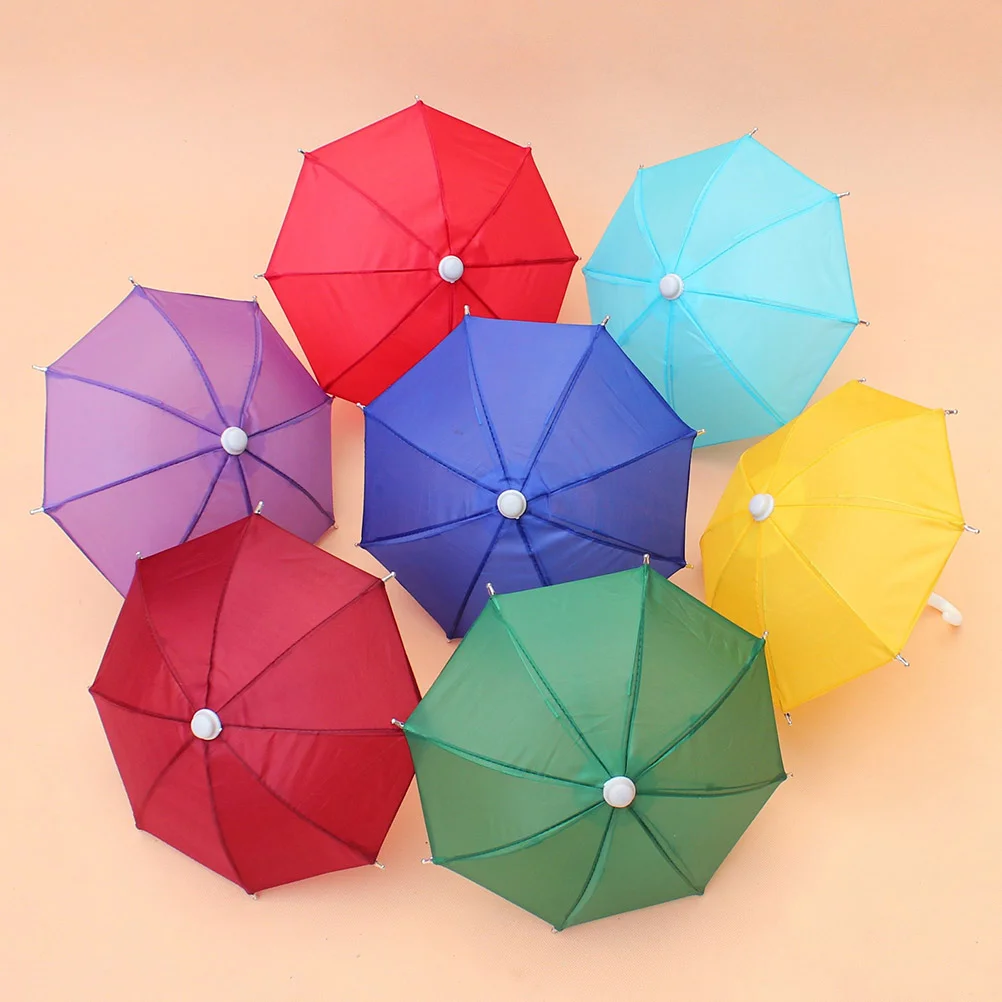 

Umbrella Mini Toykidstoysdecorminiature Tiny Props Umbrellas Model Cute Kid Parasol Rainy Accessories Hanging Paper Ornament
