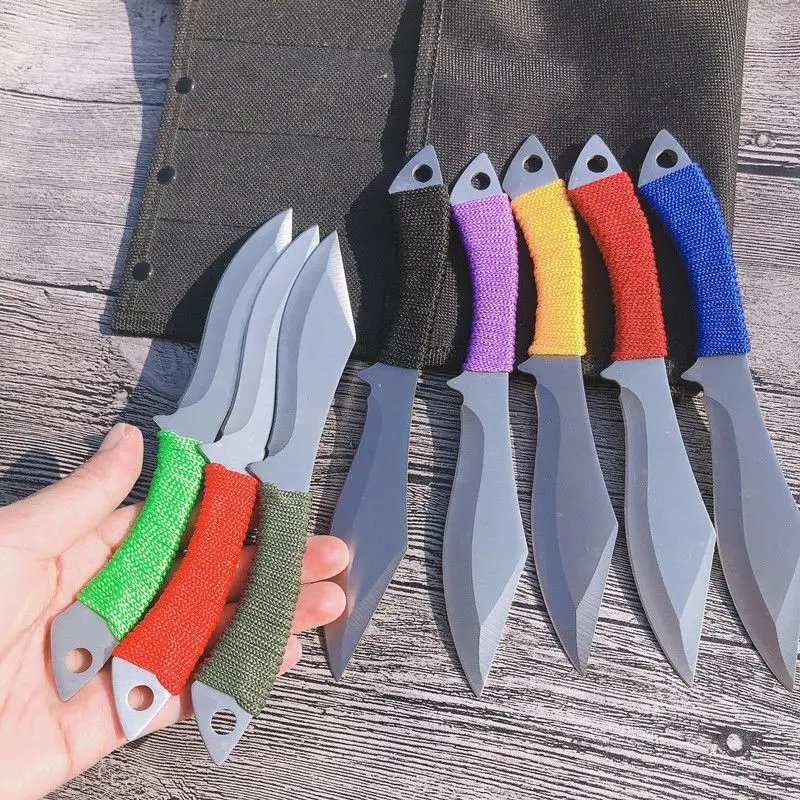 8 шт./набор карманный нож из нержавеющей стали