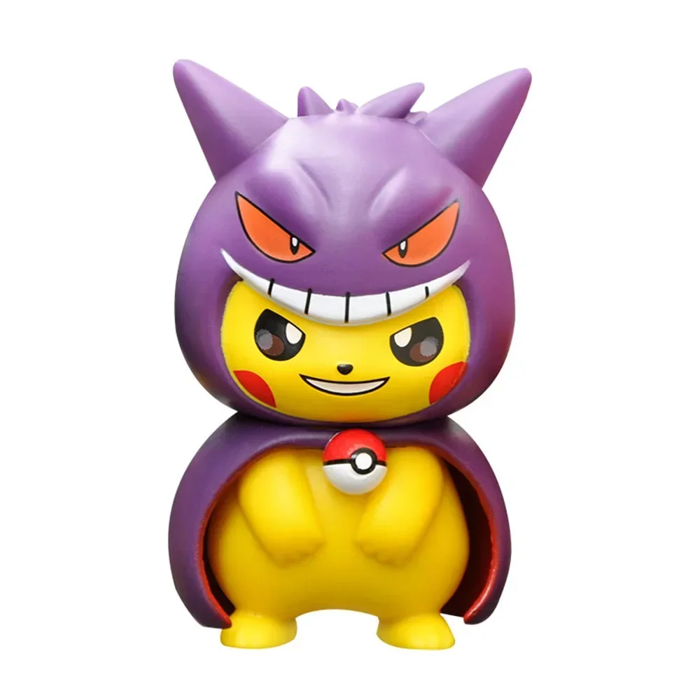 6 шт./партия фигурки персонажей аниме Пикачу