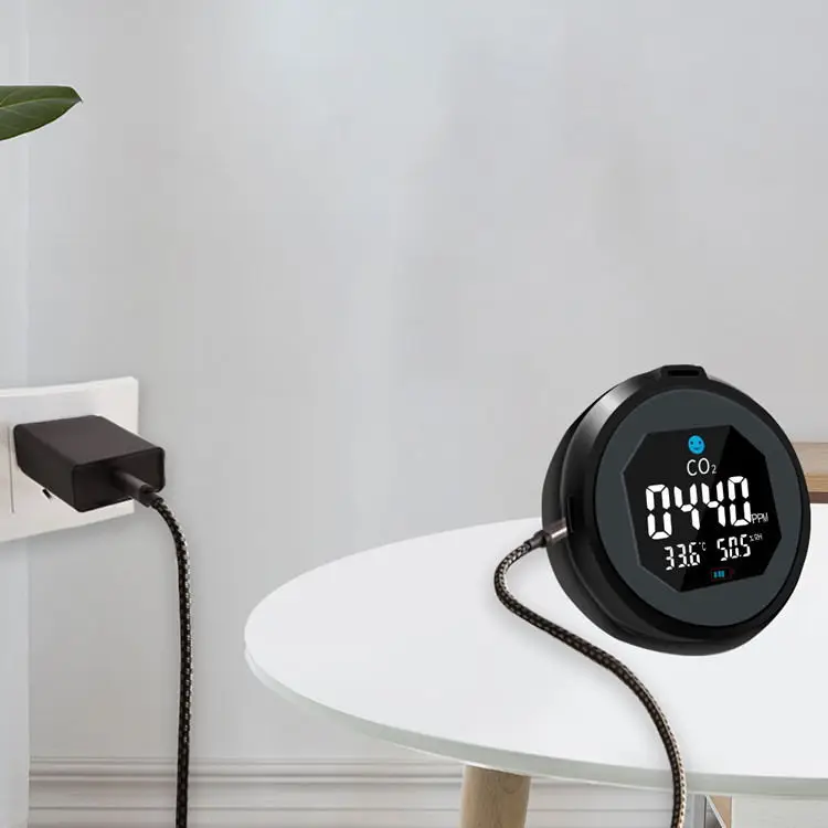 Детектор углекислого газа многофункциональный анализатор качества воздуха