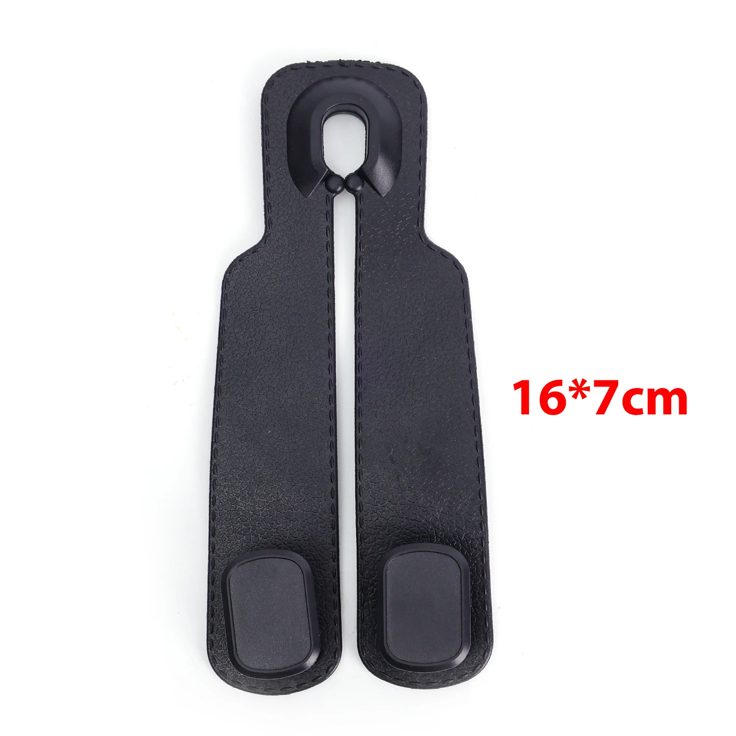 

Кожаный крючок на спинку автомобильного сиденья, дизайн, устойчивая к царапинам, вешалка для хранения подголовника, салон автомобиля, крючок для сумки, кошелька, пальто