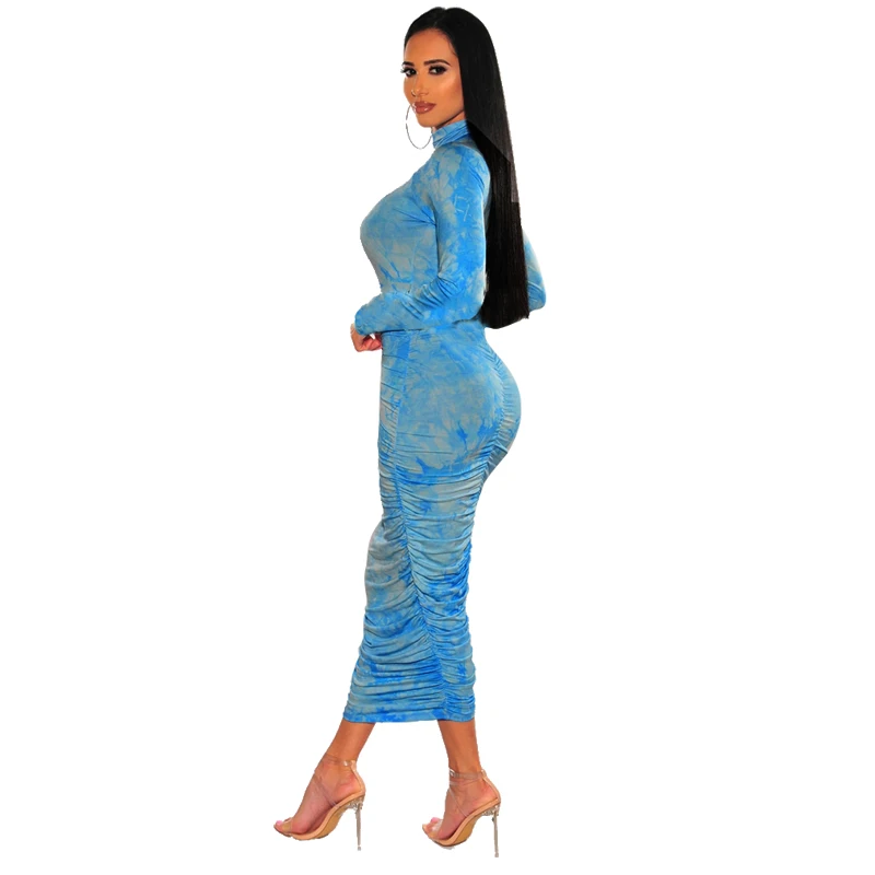 Женское длинное платье макси с принтом элегантное Бандажное для вечерние НКИ и