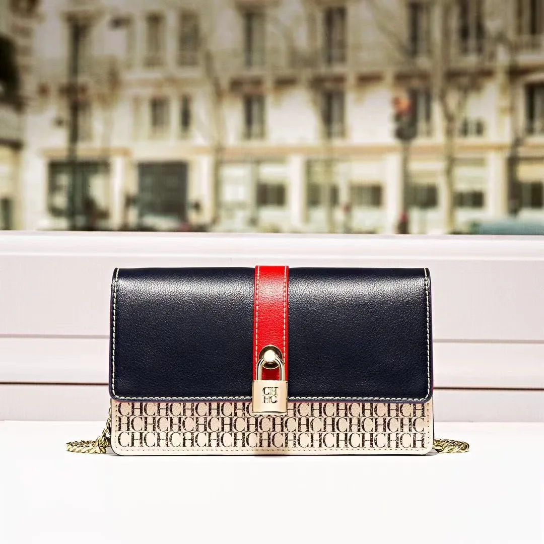 

Высококачественная Лоскутная сумка CH BY CHARO с клапаном для женщин, роскошные брендовые дизайнерские кошельки, дамские квадратные сумочки на одно плечо