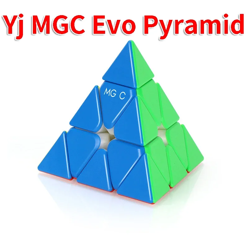 [Picube] YJ MGC EVO Pyraminx Магнитный скоростной куб Magic Cube Puzzle YongJun Series Обучающие