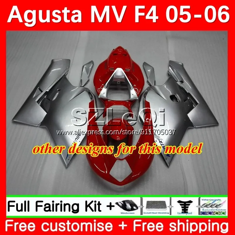 Корпус + наклейка для Agusta MV F4 R312 750S 1000 R 750 1000CC 1000R 05 06 20No.14 MVF4 312 1078 1 2005 2006 Голубой