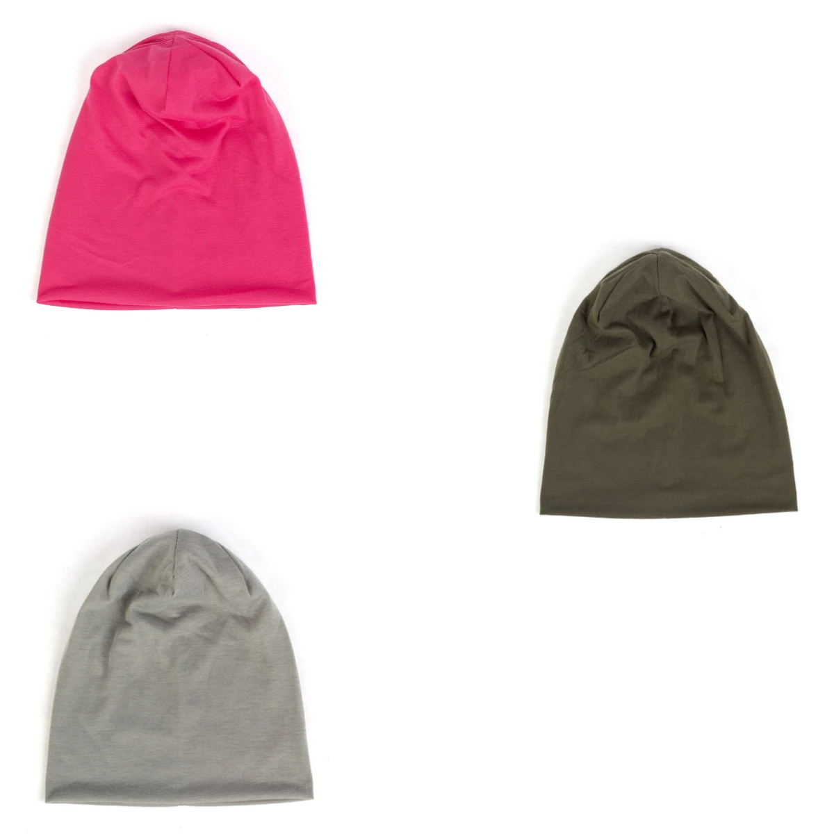 Однотонная разноцветная вязаная шапка двухслойная мягкая удобная Женская