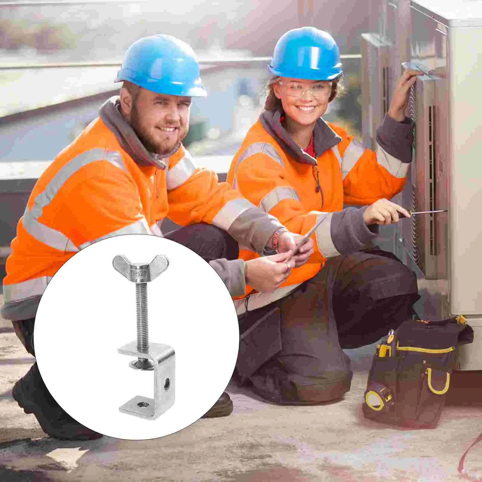 

Heavy Duty Metal C Clamp Woodworking Tool Auto Tools Metal Welding Clamp Home Improvement Tool Car Tools