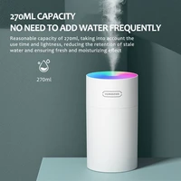270ml usb air humidifier portable aroma water diffuserer mini ultrasonic aromatherapy humidifiers diffusers with led night light