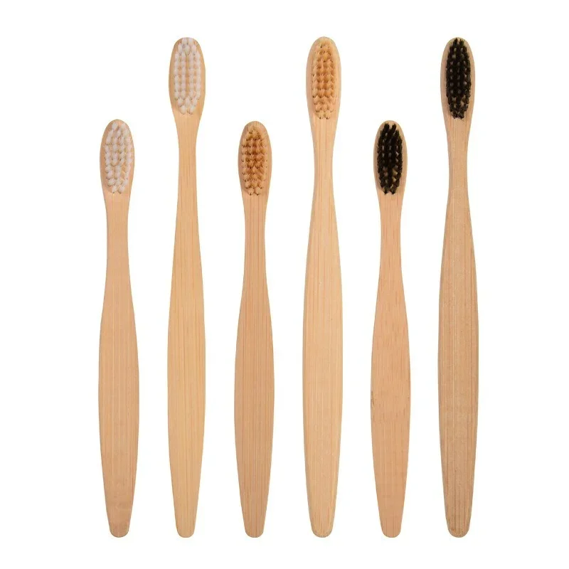 

1PCS Children Colorful Toothbrush Natural Bamboo Tooth Brush Set Soft Bristle Charcoal Teeth Eco Bamboo Toothbrushes Oral Care