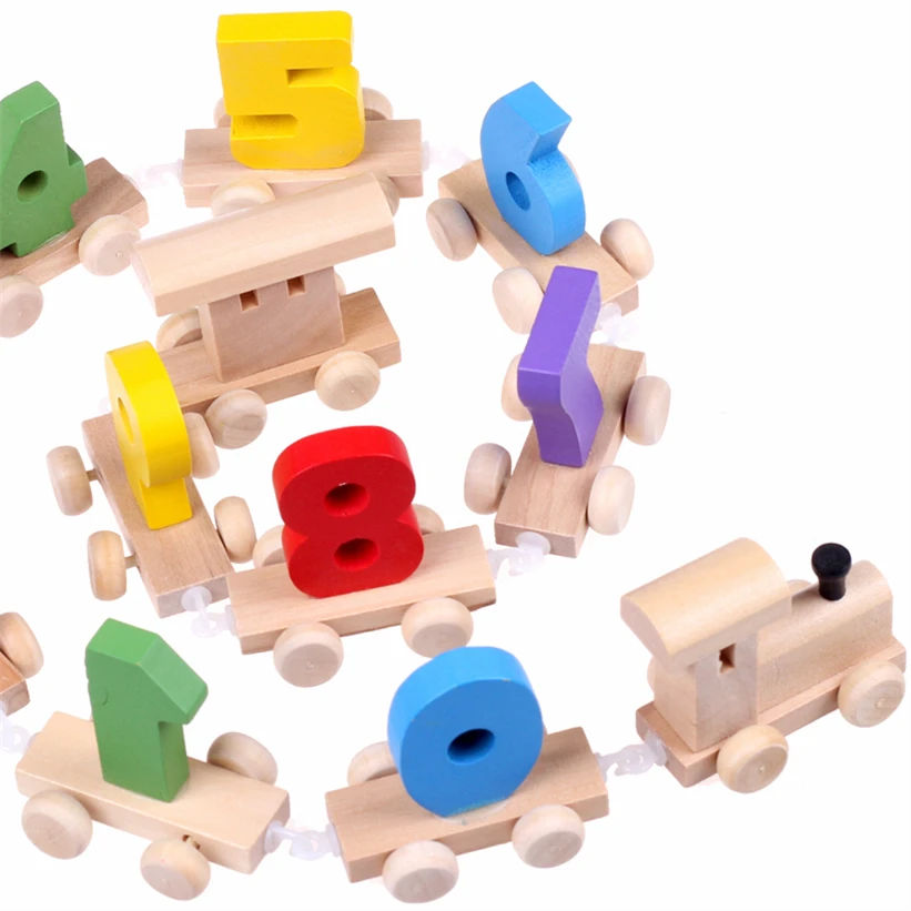 

Montessori Puzzle 0-9 Number Train Learning Eudcation Montessori Toys For 3 Year Olds Learning Activities Children Gift D44Y