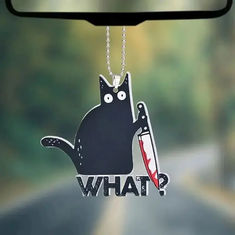 Очаровательное Рождественское Украшение С Кошачьим Дизайном Защита От Грязи 2D