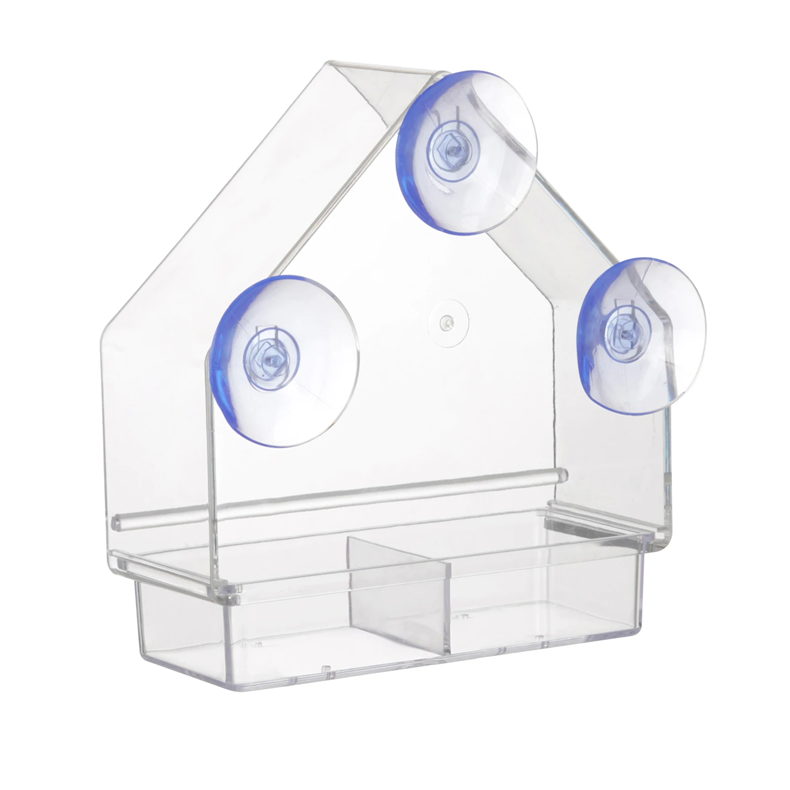 

Акриловые зеркальные кормушки для птиц для кардиналов, ветрозащитные кормушки для птиц для кардиналов