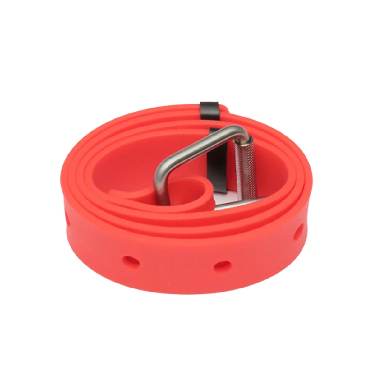 

85 см-1. Силиконовый ремень для груза для дайвинга, быстросъемная Пряжка для подводного плавания, рыбалки, красный