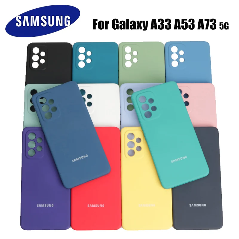 Чехол для Samsung Galaxy A53 5G A73 шелковистый силиконовый чехол мягкая на ощупь задняя