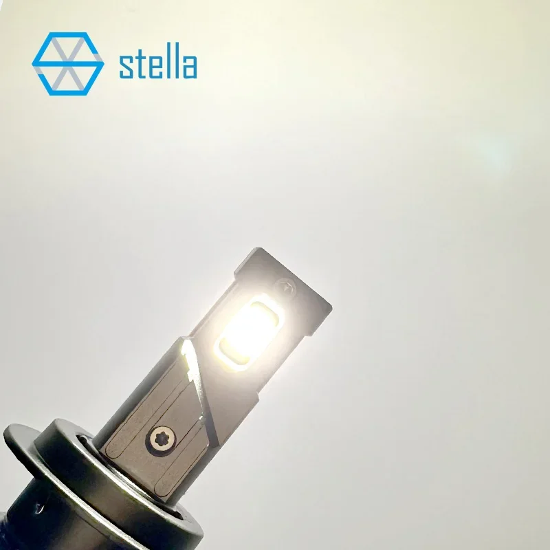 Stella 6000K 4300K 3000K H7 H11 Автоматическая светодиодная лампа 120 Вт с двойным медным охлаждением, турбовентилятор, сильный Canbus 100000 LM 12V Супер автомобильная фара
