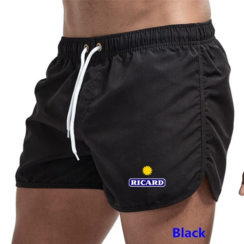 

Ricard Swimwear Shorts Summer Beach Shorts Fitness Training Beachwear Pants Breathable Boardshorts Surf Swimsuit Male Clothing