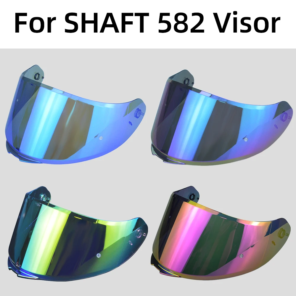 Козырек для шлема вала 582 козырек мотоцикла уличные HD линзы Гальваническое