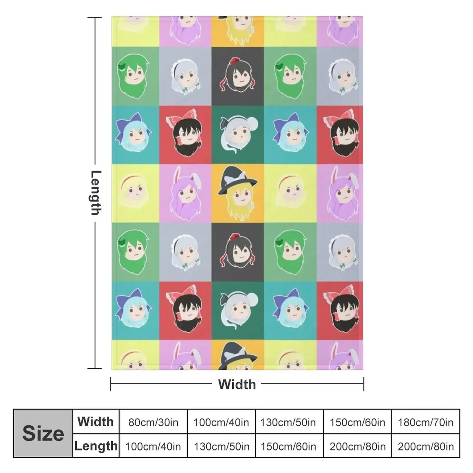 Touhou Головные уборы [штамп] летнее покрывало свободные одеяла диваны декоративные