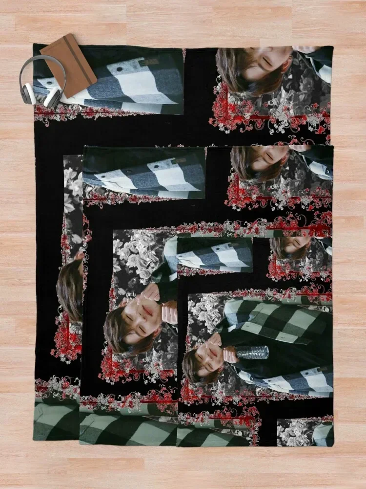 Lee Jooheon MONSTA X Корейский Kpop цветочный дизайн плед одеяло теплая кровать модные