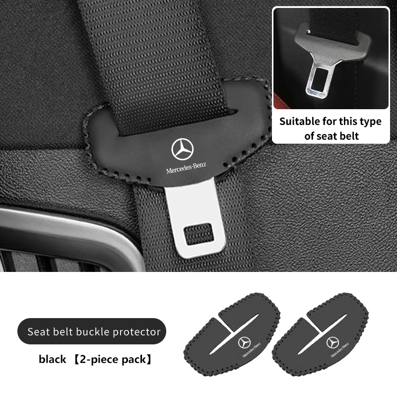 

Для Benz AMG автомобильный ремень безопасности с пряжкой, защита от царапин, регулирующий зажим для Mercedes Benz W202 W212 W126 W140 W168 W177 CLS GLE