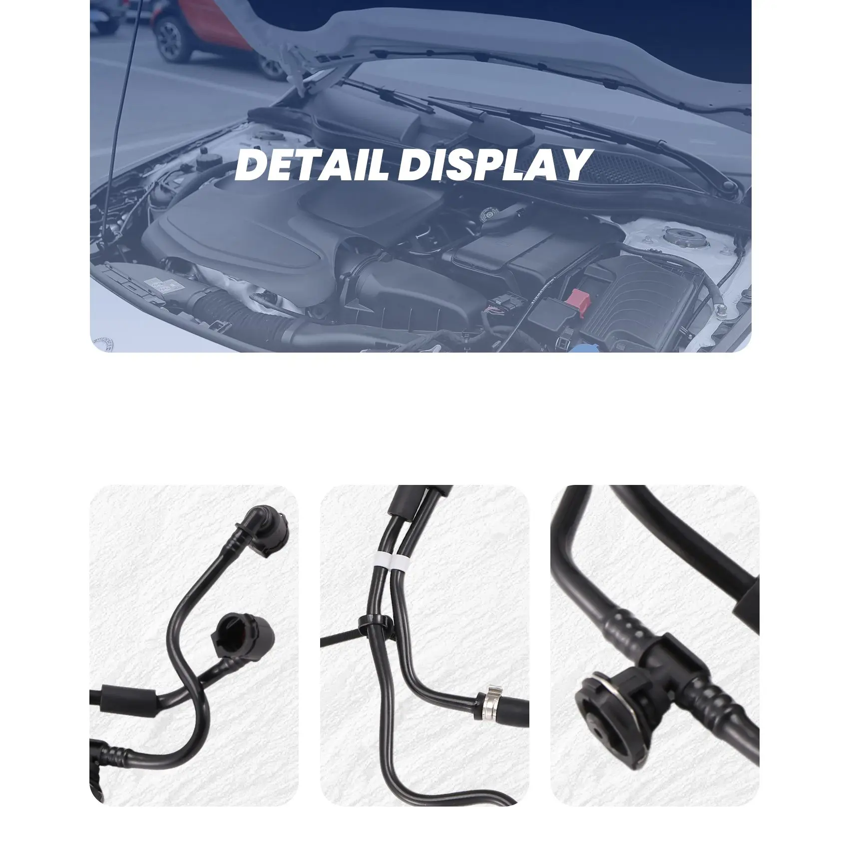 Выхлопная труба C-класса Вспомогательная бутылка для воды Водопровод A 2055016600 Для