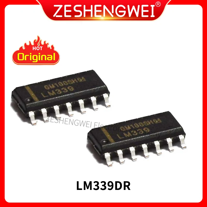 

10PCS LM339DR SOP14 LM339 SOP LM339DT SMD LM339DR2G SOP-14 339DR New And Original IC