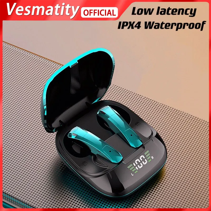 

Vesmatity бизнес беспроводные наушники HD стерео игровые наушники Bluetooth 5,0 шумоподавляющие наушники с микрофоном совместимые с Samsung