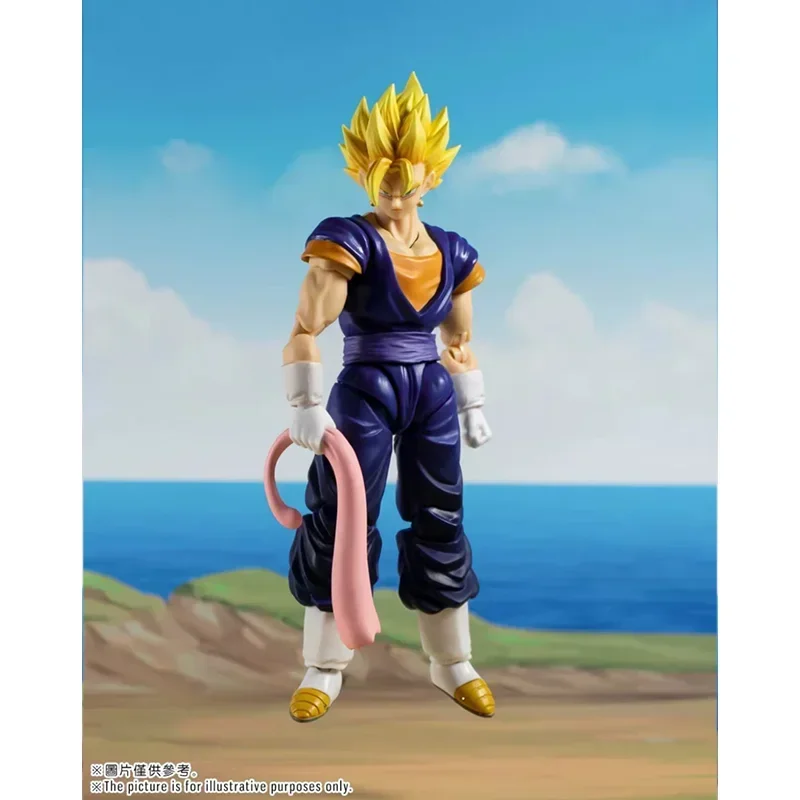 Фото Оригинальная карта Demoniacal Fit Dragon Ball Z SHF Super Saiyan SSJ Vegetto Son Goku Vegeta в наличии, аниме, экшн-модель, игрушки №4