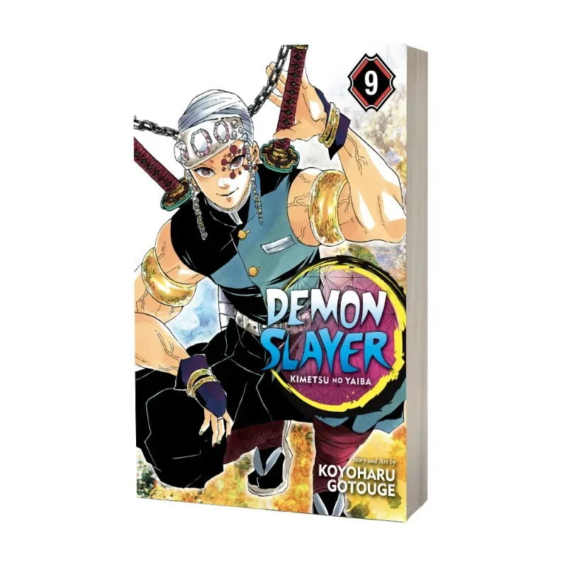 

New Anime Demon Slayer Kimetsu No Vol.9 Yaiba Japan Fantasy Science Mystery Suspense English Version Manga Comic Boo