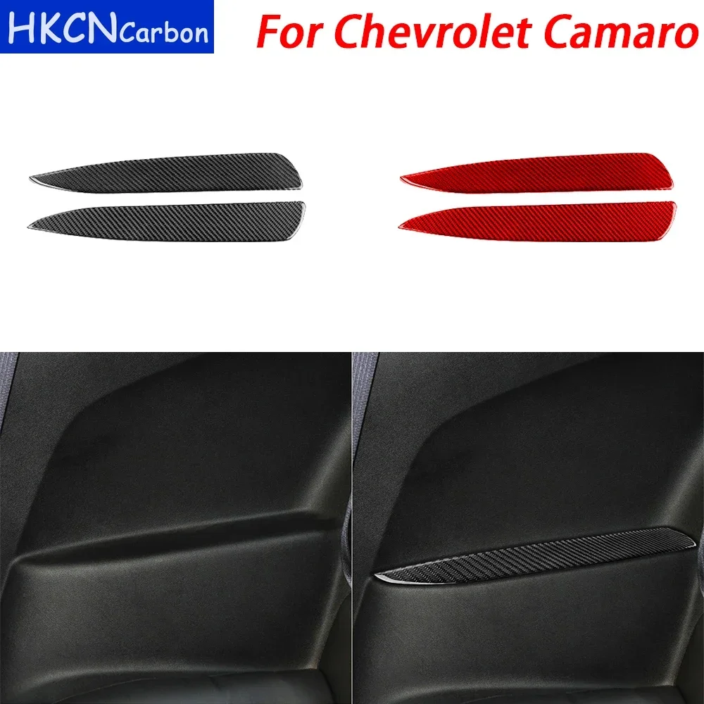 Для Chevrolet Camaro 2010-2015 из настоящего углеродного волокна подлокотник задней двери