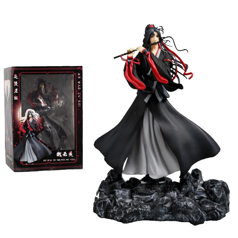 

27cm Mo Dao Zu Shi Anime Figure Wei Wuxian Yi Ling Lao Zu Action Figure Wei Wuxian Lan Wangji Figurine Collection Model Doll Toy