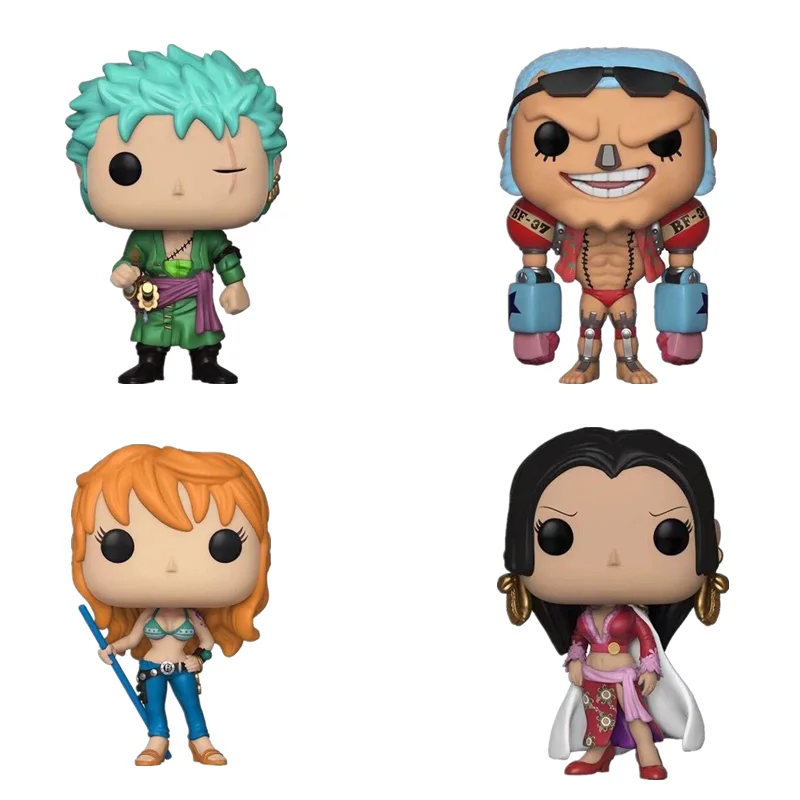 

Funko Pop Anime One Piece Boa Hancock Action Figure Roronoa Zoro Nico Robin FRANKY Model Vinyl Figure Toys