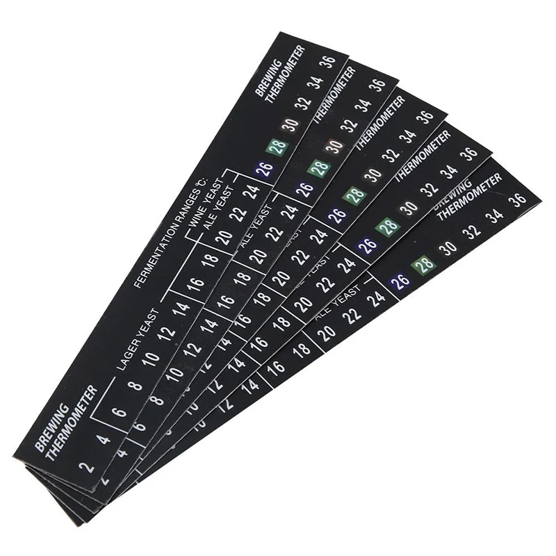 Цифровой термометр 2-36C для домашнего пивоварения вина 5 шт.