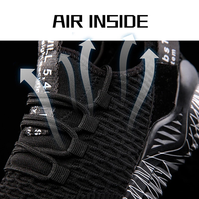 Xiaomi Youpin Sneaker Men Sport Outdoor Breathable Non-slip Sneakers Athletic Walking   Elastic Mi Casual Tennis Running Shoes images - 6