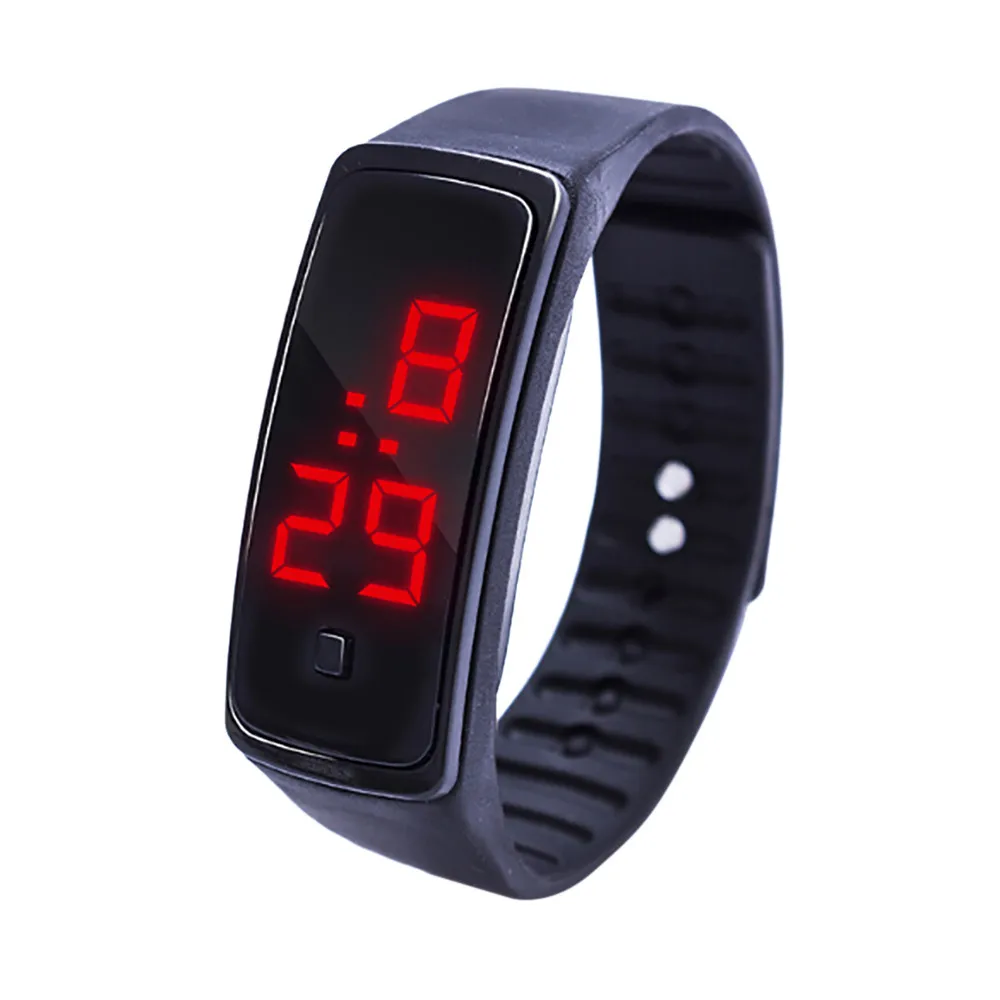 

LED Digital Display Bracelet Watch Children's Student Silica Gel Sports Watch Спортивные часы Reloj deportivo Relógio Desportivo
