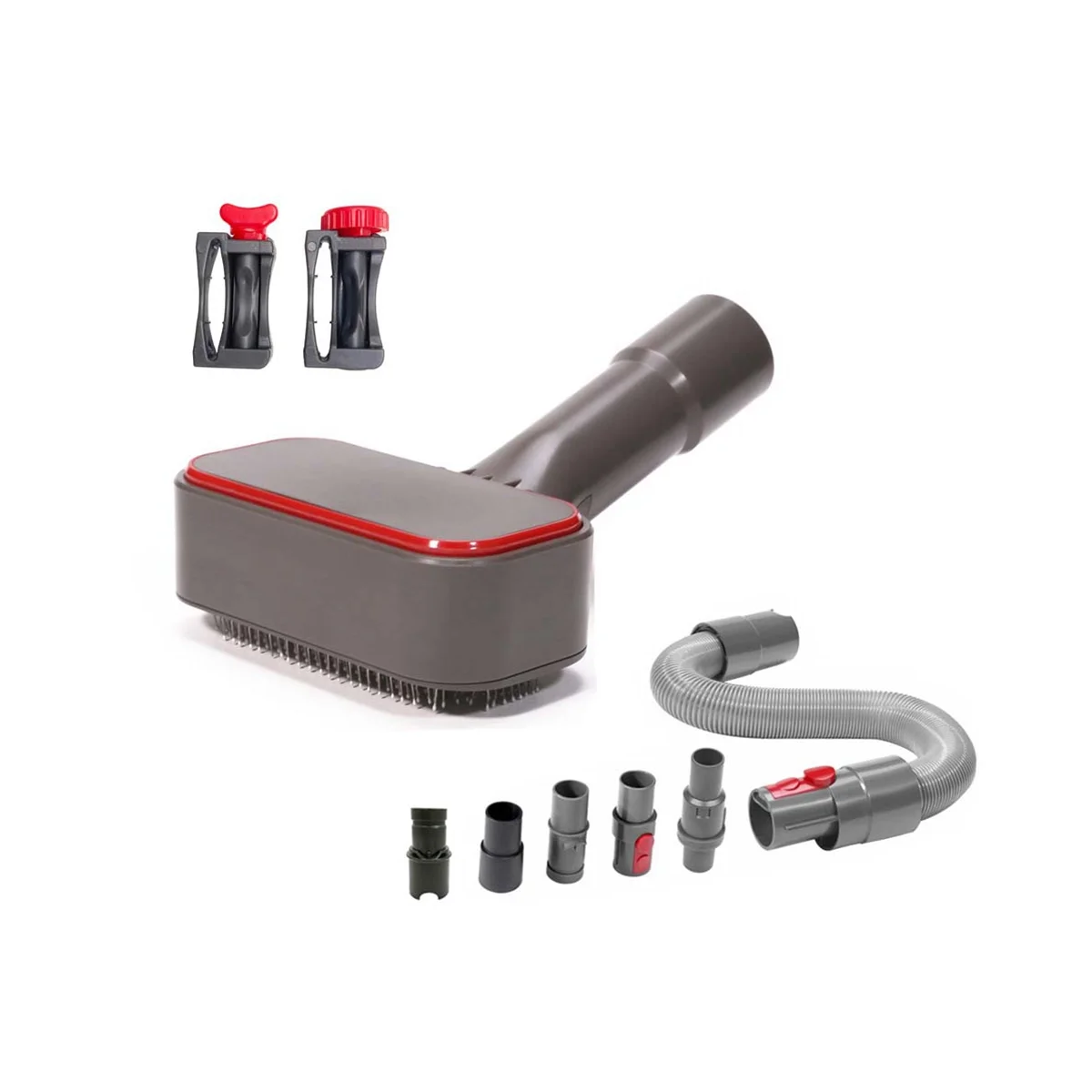 

Pet Hair Brush Vacuum Groom Tool Kit Attachment for Dyson DC44 DC30 DC58 V6 V7 V8 V10 V11 Miele,Karcher,Philips Vacuum A