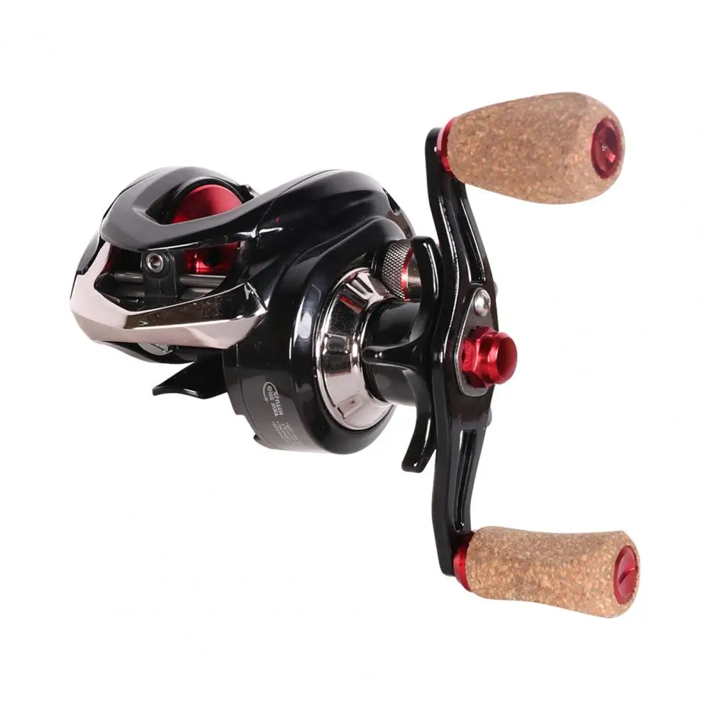 

Baitcasting Reels Left/Right Hand Centrifugal/Magnetic Dual Braking Systems Ultra-light Metal Long Casting Fishing Reel