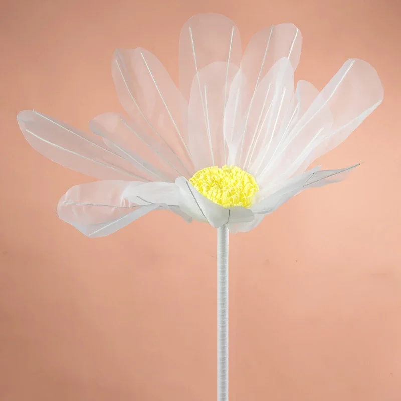 60 см Искусственный Маковый цветок свадебные принадлежности марлевый для